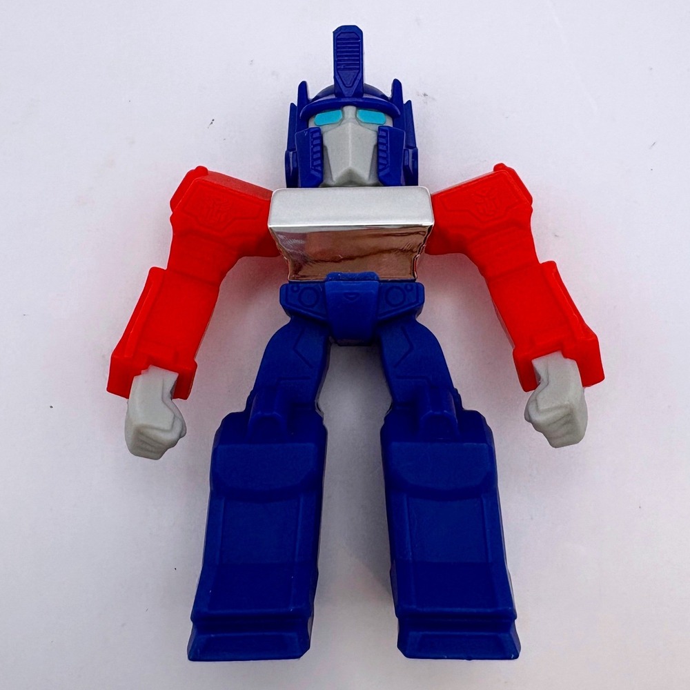Hasbro Transformers Optimus Prime Burger King Toy Figure Red Blue‎ KL-1-4-125